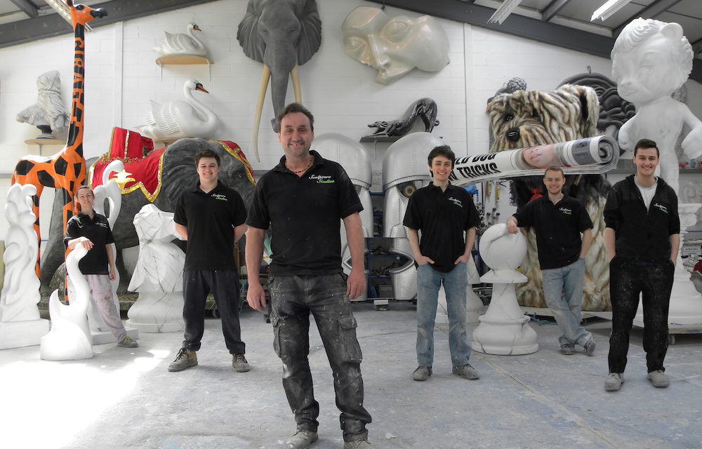 3D commercial art Company fights back after Covid
