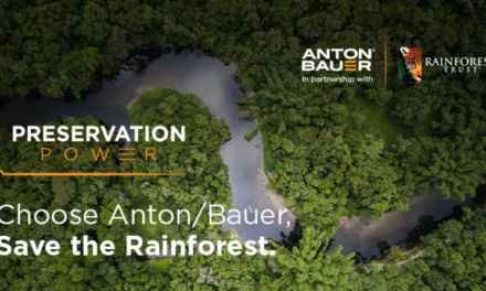 Anton/Bauer Launches ‘Preservation Power’ Campaign in Partnership with Rainforest Trust